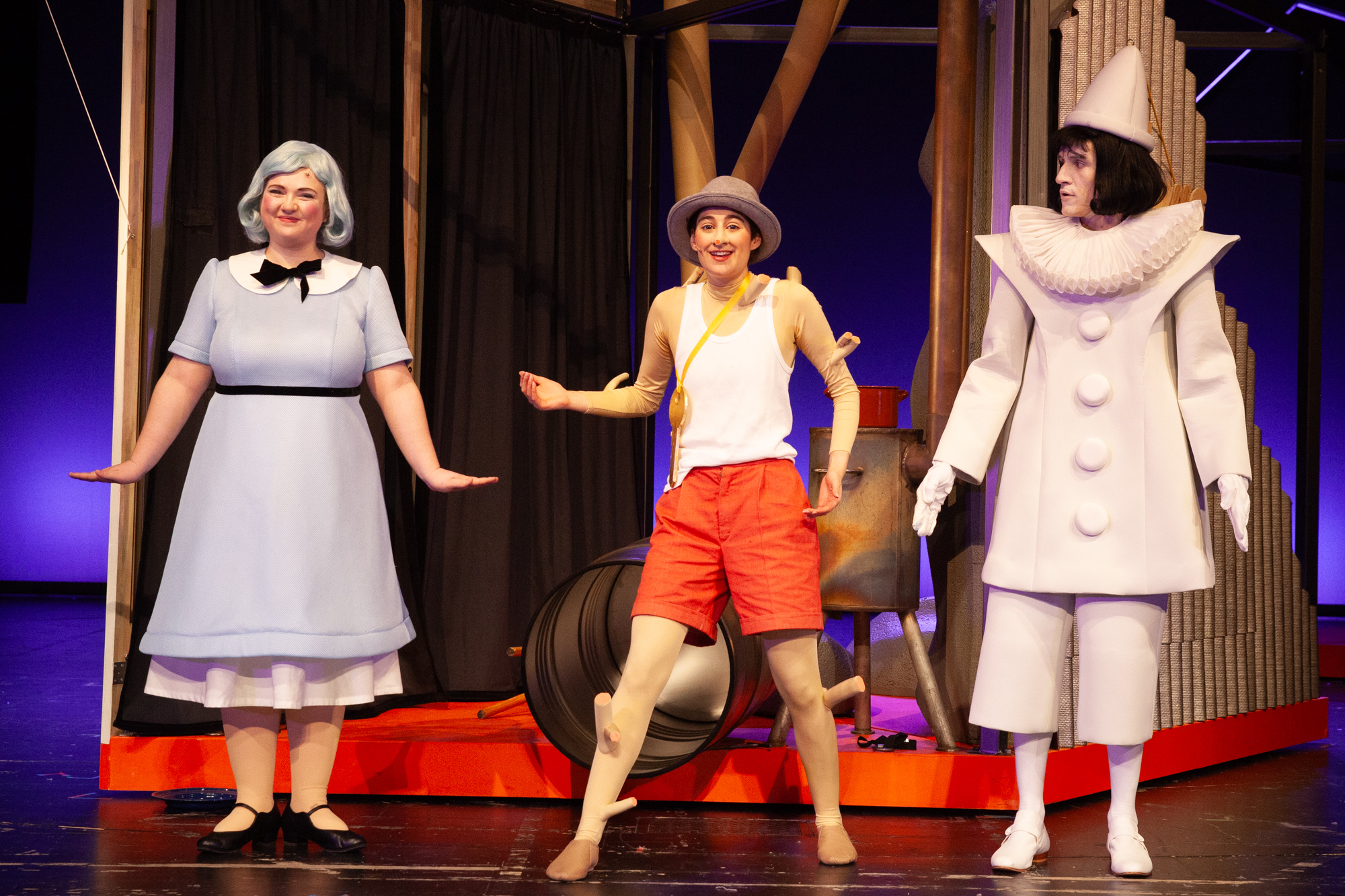 Malwina, Burattino und Pierrot