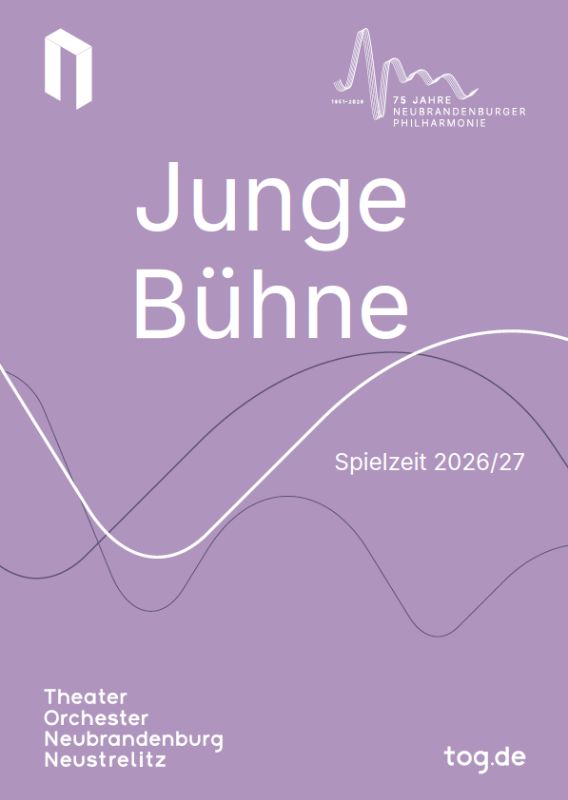 Cover Junge Bühne in lila
